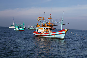 Image showing Thai fishing schooner