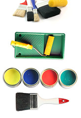 Image showing painter tools