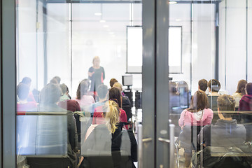 Image showing Audience in the lecture hall.