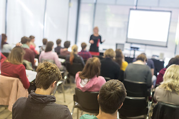 Image showing Audience in the lecture hall.