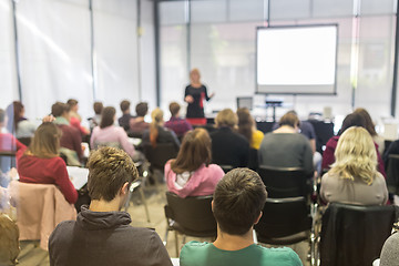 Image showing Lecture at university.