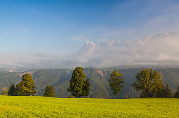 Image showing Morning on the mountains