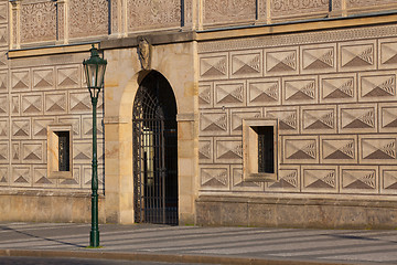 Image showing The famous Schwarzenberg Palace near the Prague Castle 