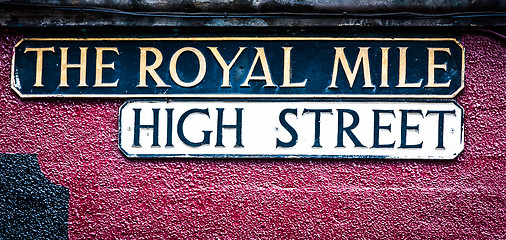 Image showing Royal Mile