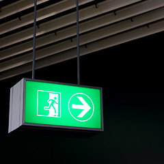 Image showing Emergency Exit