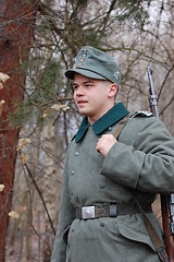 Image showing German WWII soldier