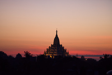 Image showing The Swal Daw Pagoda in Yangon