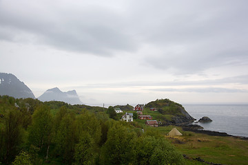 Image showing Landscape at a Fjord, Norway