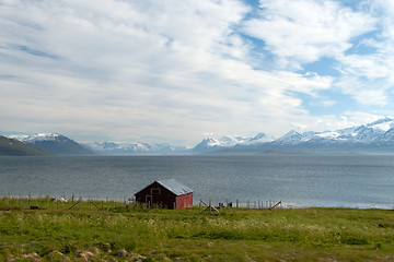 Image showing Landscape at a Fjord, Norway