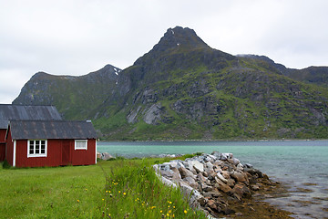 Image showing Landscape at a Fjord, Norway