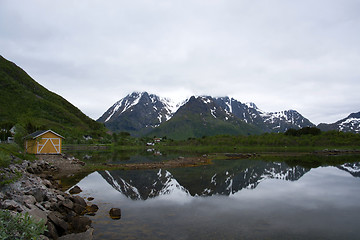 Image showing Landscape at a Fjord, Norway