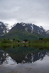 Image showing Landscape at a Fjord, Norway