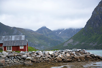 Image showing Landscape at a Fjord, Norway