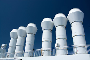 Image showing Details on a Car Ferry