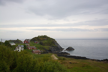 Image showing Landscape at a Fjord, Norway