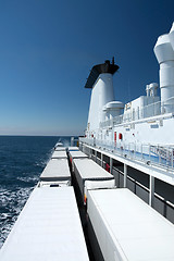 Image showing Details on a Car Ferry