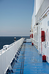 Image showing Details on a Car Ferry