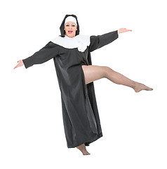 Image showing Actor Drag Queen Dressed as Nun