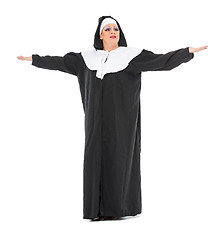 Image showing Actor Drag Queen Dressed as Nun