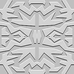 Image showing abstract vector seamless wallpaper