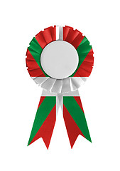 Image showing Award ribbon isolated on a white background