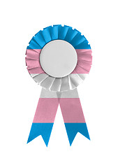 Image showing Award ribbon isolated on a white background