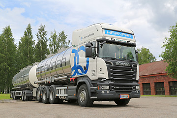 Image showing White Scania R730 Euro 6 Tank Truck