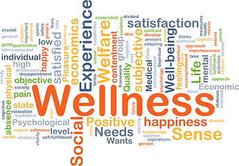 Image showing Wellness background concept