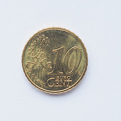 Image showing 10 cent coin