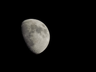 Image showing Gibbous moon