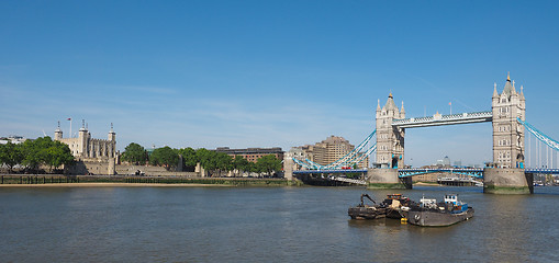 Image showing Tower Bridge in London