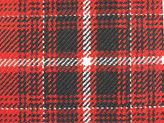 Image showing Tartan fabric background