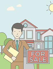 Image showing Real estate agent.