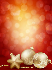 Image showing Christmas balls. EPS 10