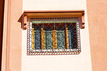 Image showing  window in morocco africa and old   historical