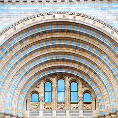 Image showing old construction in london englan europe brick  wall and window 