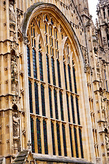 Image showing old in london  historical      window    structure and sky