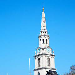 Image showing old architecture in england london europe wall and history