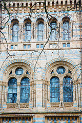 Image showing old construction in london englan europe brick  wall and window 