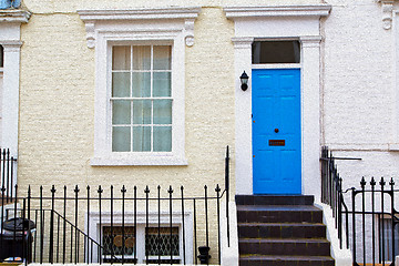 Image showing notting hill in london england old suburban and antique     wall