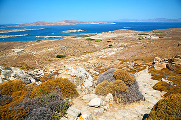 Image showing temple  in   greece the historycal  old ruin 