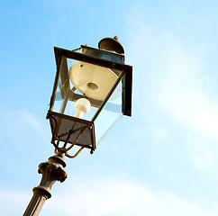 Image showing abstract europe in the sky of italy lantern and  illumination