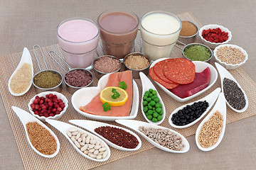 Image showing Health and Body Building Food