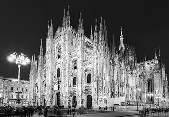 Image showing Milan Cathedral, Duomo di Milano, Italy.