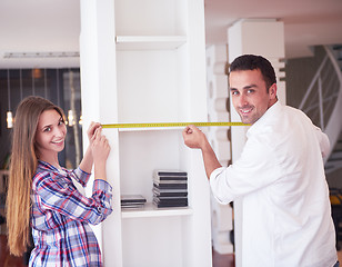 Image showing couple home renovation