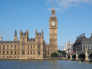 Image showing Houses of Parliament in London