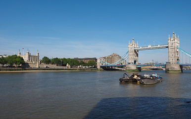 Image showing Tower Bridge in London