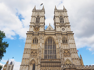 Image showing Westminster Abbey in London