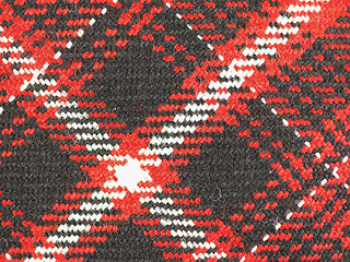 Image showing Tartan fabric background