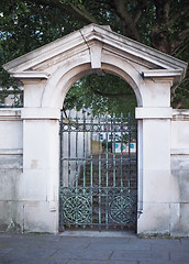 Image showing Old gate